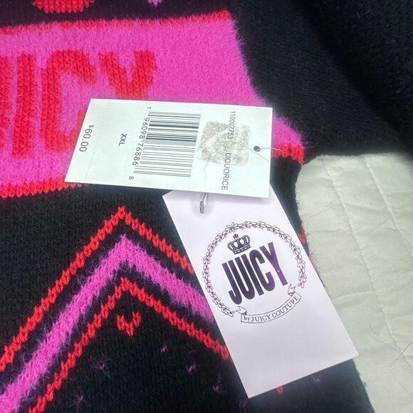 NWTs Juicy Couture Pullover Super Soft Sweater XXL - Picture 5 of 8